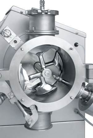 Laboratory ploughshare mixer